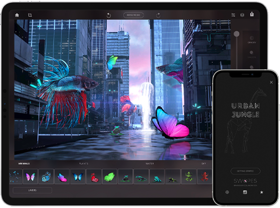 Urban Jungle Photo Editing App for iPhone, iPad, and MacOS
